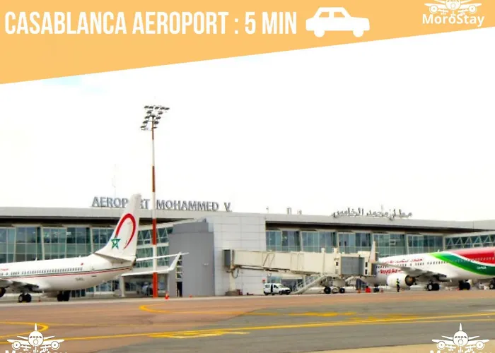 Joli appartement cosy près de l\'aéroport Casablanca Nouaceur.