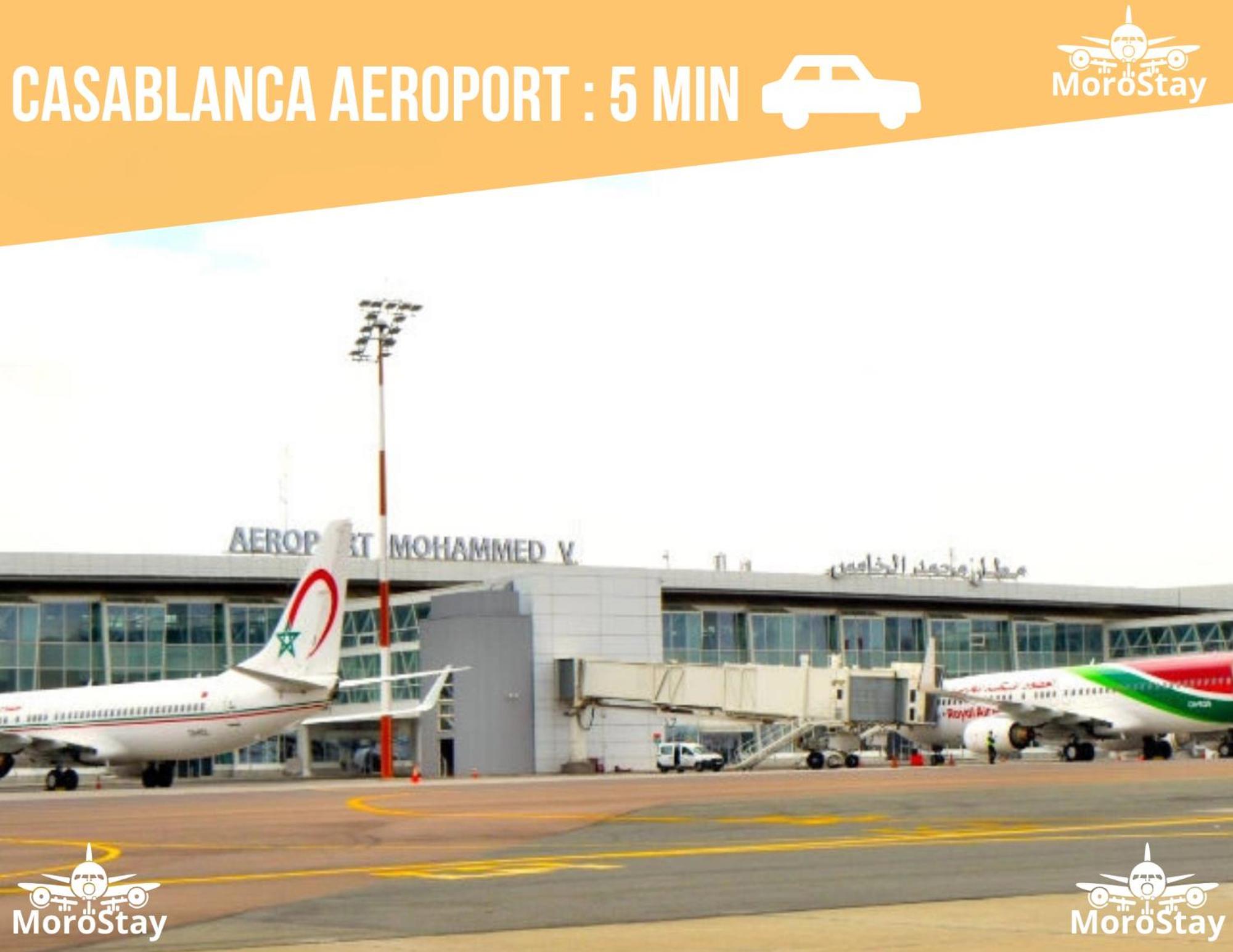 Airport Casablanca Free Wifi Modern Confort Calme